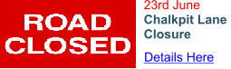 23rd June Chalkpit Lane  Closure  Details Here