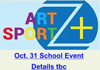 Oct. 31 School Event  Details tbc