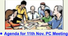 •	Agenda for 11th Nov. PC Meeting