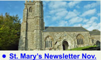 •	St. Mary’s Newsletter Nov.