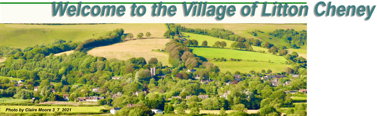 Welcome to the Village of Litton Cheney Photo by Claire Moore 3_7_2021