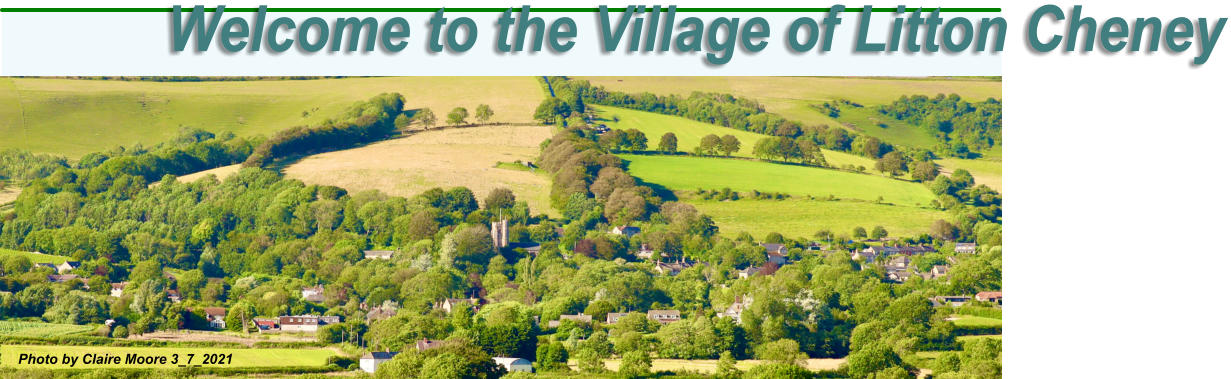 Welcome to the Village of Litton Cheney Photo by Claire Moore 3_7_2021