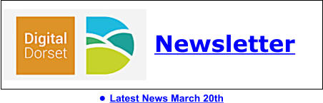 •	Latest News March 20th Newsletter