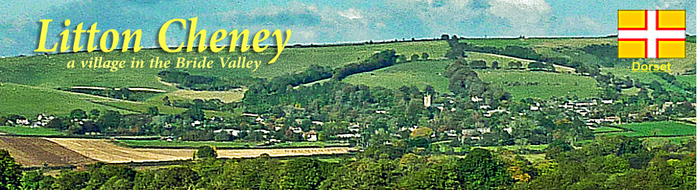 a village in the Bride Valley Litton Cheney Dorset