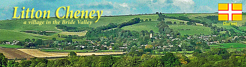 a village in the Bride Valley Litton Cheney Dorset
