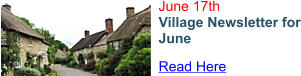 June 17th Village Newsletter for June Read Here