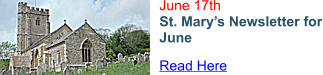 June 17th St. Mary’s Newsletter for June Read Here