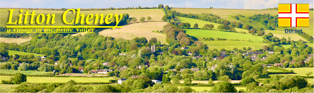 a village in the Bride Valley Litton Cheney Dorset