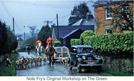 Note Fry’s Original Workshop on The Green