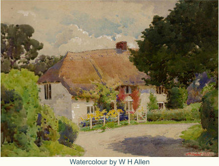 Watercolour by W H Allen