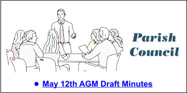 Parish Council •	May 12th AGM Draft Minutes