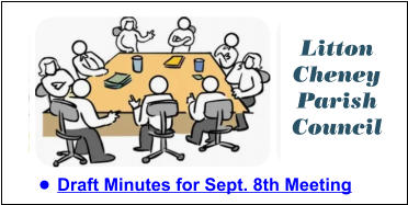 Litton Cheney Parish Council •	Draft Minutes for Sept. 8th Meeting